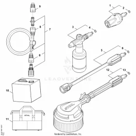 Forgó mosókefe STIHL RA02-500-5900