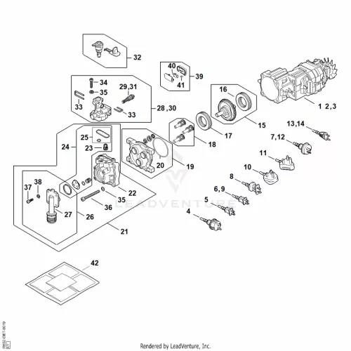AB - Villanymotor, Csatlakozókábel, Valve block, Pump – pozíció: 29