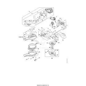 Fogantyú fél STIHL SA02-790-1100