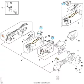Elektronikus modul STIHL VA05-430-1401
