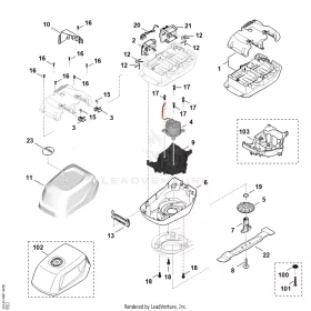 Elektronikus modul STIHL WA41-430-1420