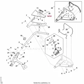 Fedél STIHL WA41-706-0706