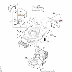 Fedél STIHL WB22-706-0700