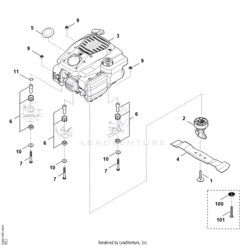 AD - Motor, Kés – pozíció: 3