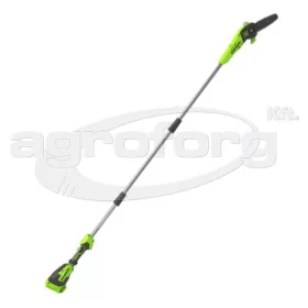   Ágvágó akkumulátoros Greenworks G40PSF 40 v, 250 cm-ig, akku- és töltő nélkül