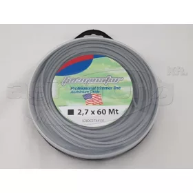 Damil 2.7mm szögletes   60 méter alu olasz