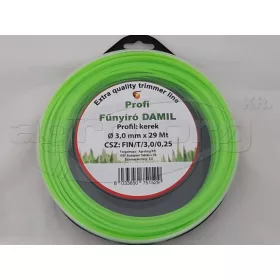 Damil 3.0mm kerek   29 méter bliszteres olasz