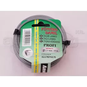 Damil 2.4mm szögletes 15 méter alu  olasz