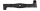 Fűnyíró kés Hercules 520 521mm, 16.7mm, 3 furatos, jobbra forgó utángyártott