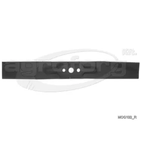   Fűnyíró kés World  402mm, 16.2mm 4 furatos utángyártott