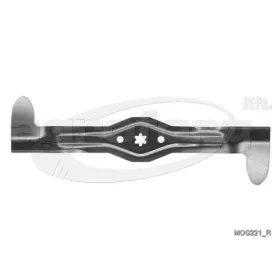   Fűnyíró kés Husqvarna CTH150, CTH180, P200107HRB 543mm, 6 ágú csillag, 3 furatos utángyártott