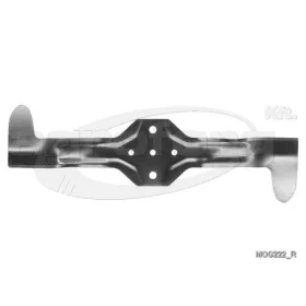   Fűnyíró kés Husqvarna CTH150, CTH180, P200107HRB 543mm, 10mm, 5 furatos, utángyártott