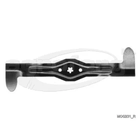   Fűnyíró kés Husqvarna CTH150, CTH180,  543mm, 5 ágú csillag, 3 furatos, jobBRa forgó felső utángyárt utángyártott