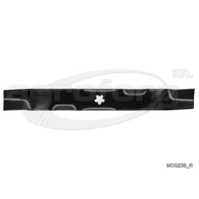   Fűnyíró kés McCulloch M105-97, M125-97, LT131 490mm, 5 ágú csillag, 3 furatos utángyártott