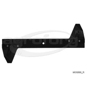   Fűnyíró kés Golf 345H4 445mm, 10mm, 1 furatos utángyártott