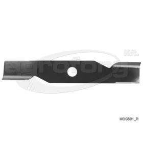   Fűnyíró kés Queen Garden GI48 480mm, 33.3mm, 1 furatos, utángyártott