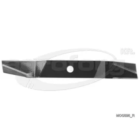   Fűnyíró kés Flymo RE320 318mm, 16.2mm, 1 furatos, utángyártott