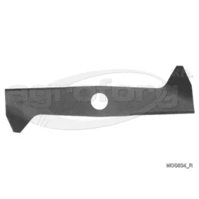  Fűnyíró kés Sabo EL37 367mm, 32mm, 1 furatos utángyártott