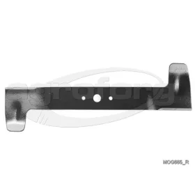   Fűnyíró kés Agro TwinCut 462mm, 18.2mm, 3 furatos jobbra forgó utángyártott