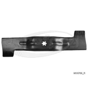   Fűnyíró kés Yard-Mann YM92 464mm, 6 ágú csillag, 1 furatos utángyártott