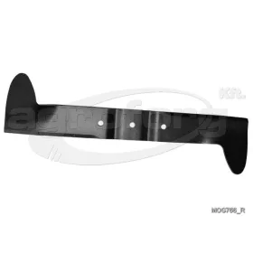   Fűnyíró kés Husqvarna CTH130 464mm, 10mm, 3 furatos, balra forgó utángyártott