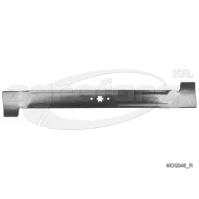   Fűnyíró kés MTD JA155, MTR200 760mm, 6 ágú csillag, 3 furatos utángyártott