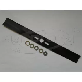   Fűnyíró kés  480 mm, univerzális egyenes, betétgyűrűvel utángyártott