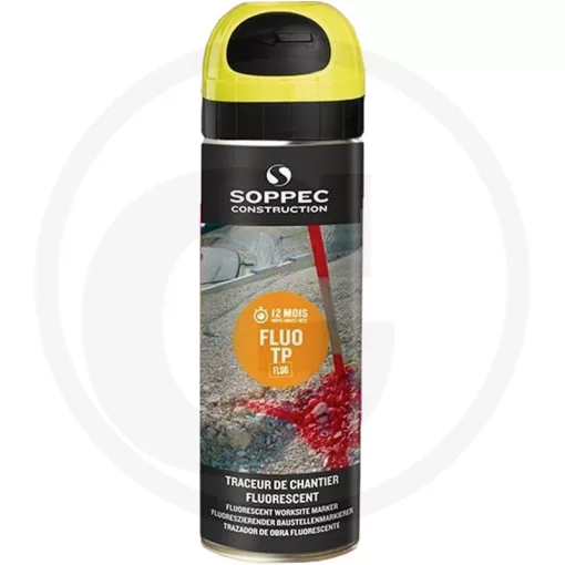 Soppec Építőipari jelölőspray Fluo TP