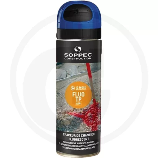 Soppec Építőipari jelölőspray Fluo TP