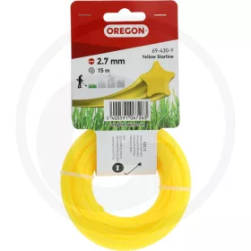 OREGON Nejlon szegélynyíró damil YellowLine, csillag