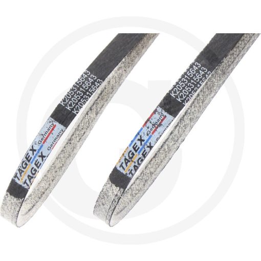 GRANIT Keilriemen-Satz Front-PTO