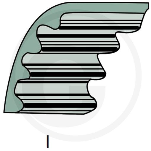 GRANIT by PIX Keilriemen Typ I