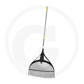   TrueTemper Amerikai PVC lombgereblye fémnyéllel és D-fogantyúval bevonatos fémnyéllel, 26 fogú