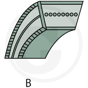 AS-Motor Keilriemen B típus