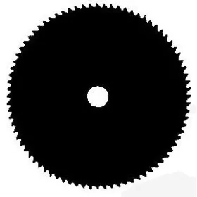   VÁGÓTÁRCSA UNIVERZÁLIS 80 ÁGÚ , KÖZÉPFURAT ÁTMÉRŐJE 25,4MM SZÉLESSÉG 255MM VASTAGSÁGA 1,4MM EVEREST