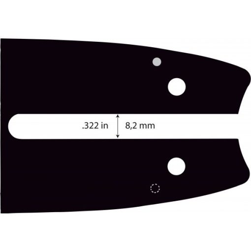 LÁNCVEZETŐ 12" 3/8LP 1,3MM 44OGN. EVEREST