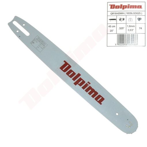VEZETŐ DOLPIMA 325'' 1,6MM 45CM/18'' 12T 183SLGD025 3003 008 6817 STIHL