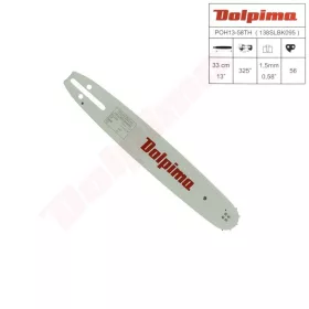   "LÁNCVEZETŐ DOLPIMA 325 1,5MM 33CM/13" 138SLBK095 "
