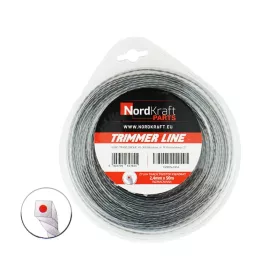 DAMIL TWISTOP NÉGYZET 2,4MM/50M ERŐSÍTETT