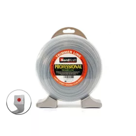 DAMIL NÉGYZET 2,4MM/78M ERŐSÍTETT FŰKASZÁHOZ