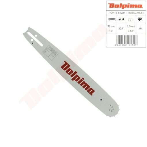 VEZETŐ DOLPIMA 325'' 1,5MM 38CM/15'' 158SLGK095
