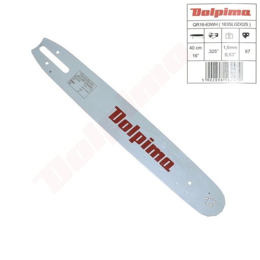 VEZETŐ DOLPIMA 325'' 1,6MM 40CM/16'' 12T 163SLGD025 3003 000 6813 STIHL