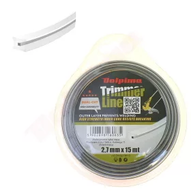 DAMIL DUAL-CUT SQUARE 2,7MM/ 15M