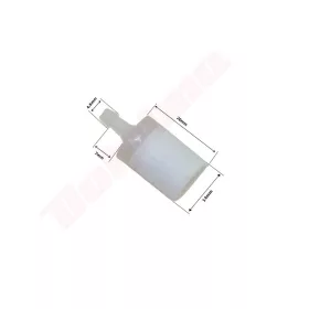 ÜZEMANYAG SZŰRŐ 4,6X14X20 POREX