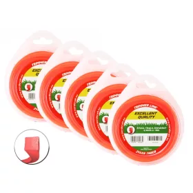 DAMIL NÉGYZET 2,4MM/10M ECO-TRIM FŰKASZÁHOZ CSOMAG DB