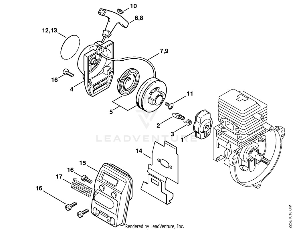 STIHL STH-09468E6D1780DA62 – pozíció: 16