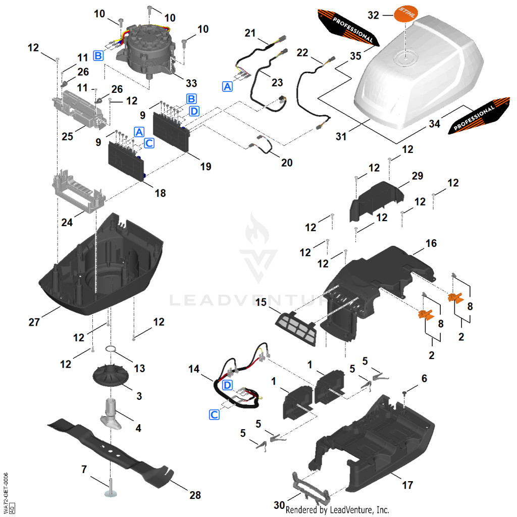 STIHL STH-1F8844EEEE85BCF1 – pozíció: 13
