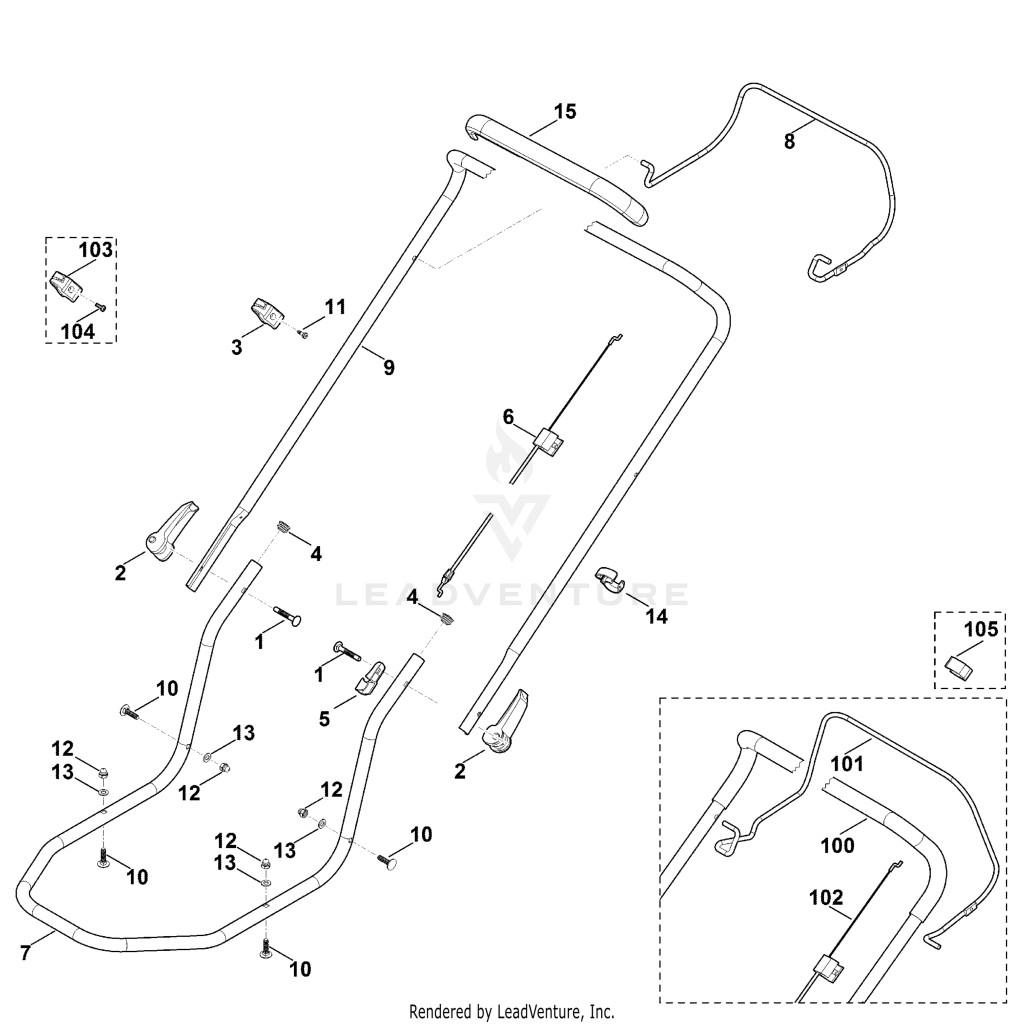 STIHL STH-74A98273E6F357BA – pozíció: 104, 11