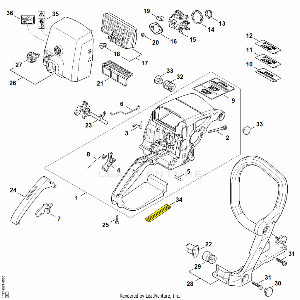 STIHL STH-B15C8D9317A9BBC7 – pozíció: 20