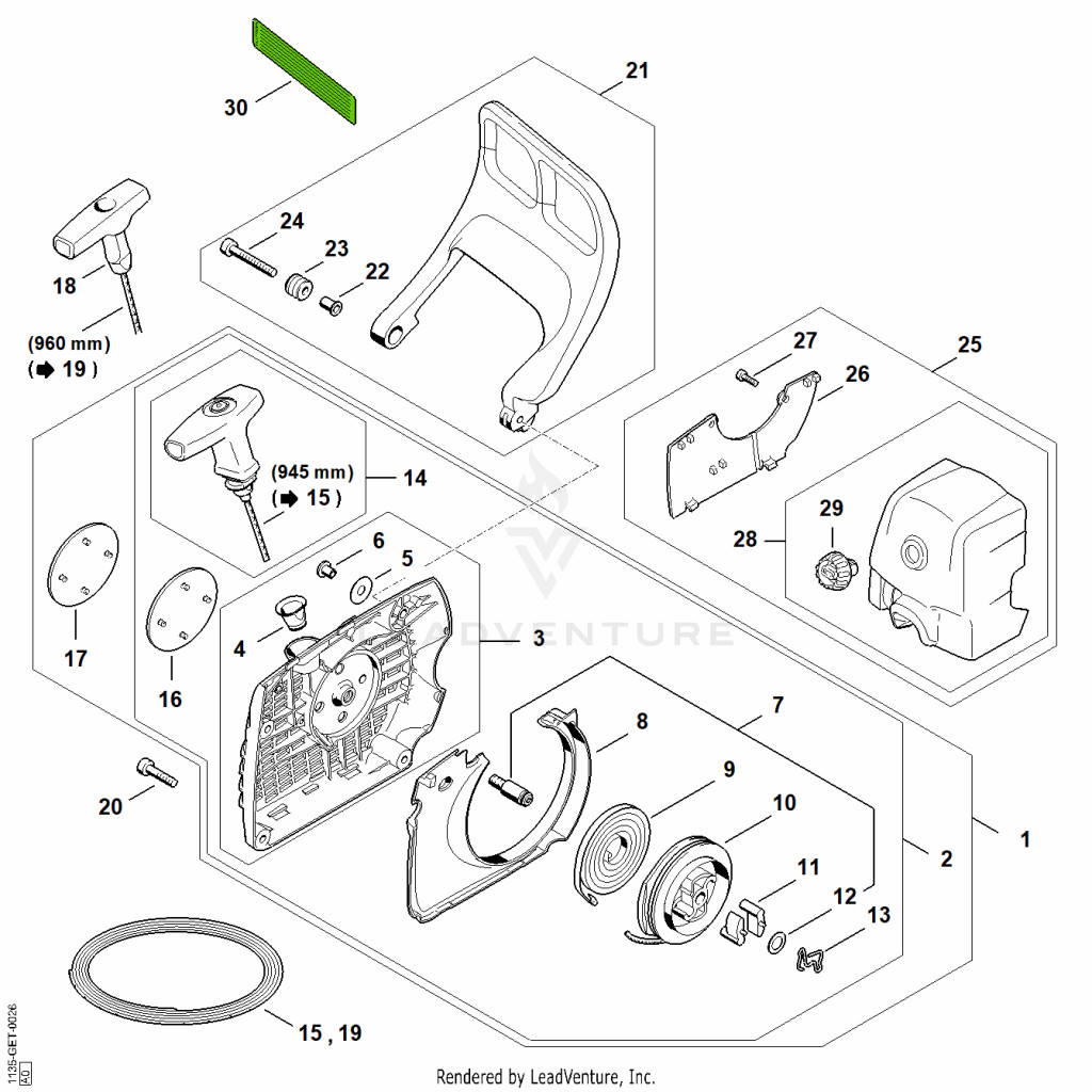 STIHL STH-40C6F5A9AA0300BD – pozíció: 19